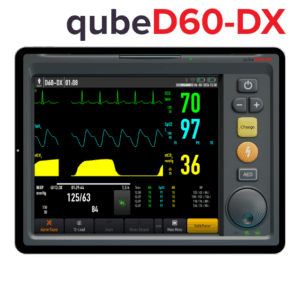 qubeD60-DX - EKG-Patientenmonitor Simulator – Bild 1
